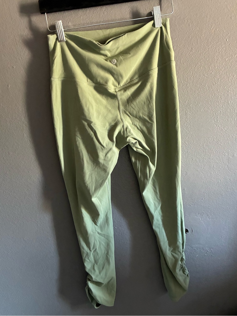 lululemon athletica Light Green High-Rise Leggings